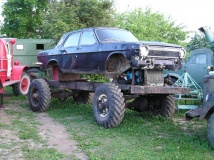 Eksponaat monster-truck`ina. Eksponaat monster-truck`ina.